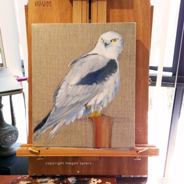 work in progress - tonal painting over pencil sketch